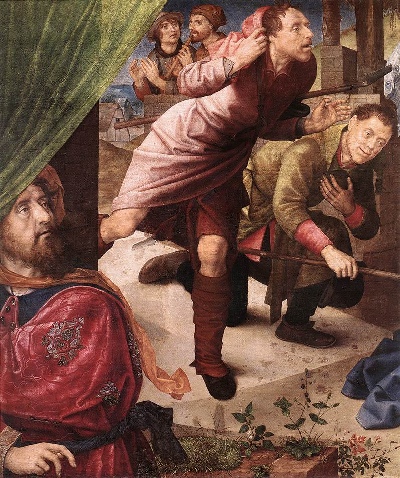 Adoration des bergers (détail)