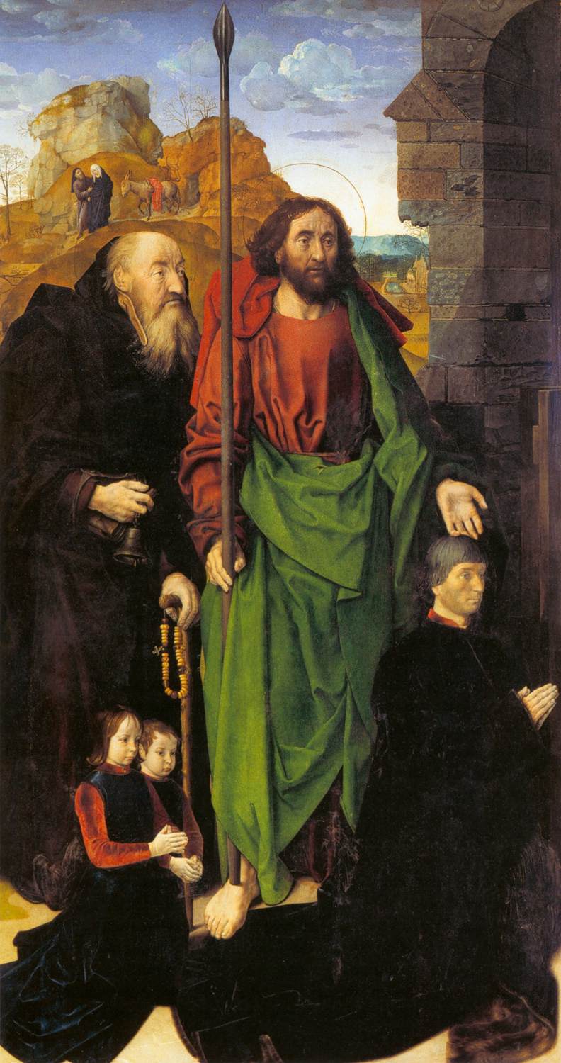 Saints Antoine et Thomas avec Tommaso Portinari