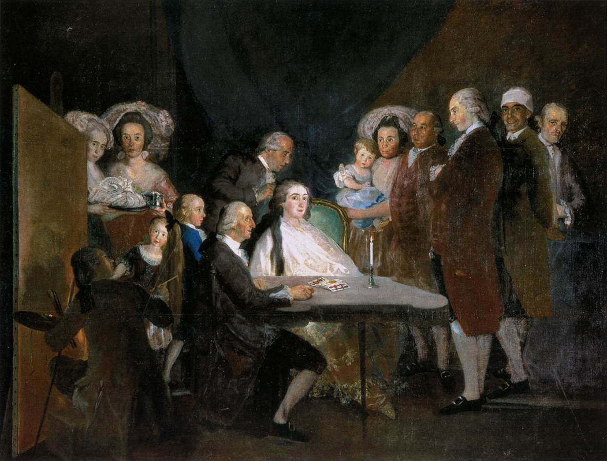 La famille de l'infant Don Luis