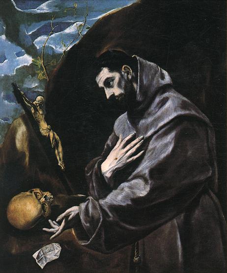 Saint François en prière
