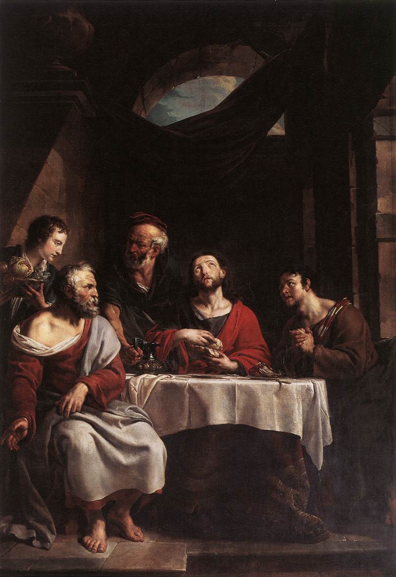 Le souper à Emmaüs