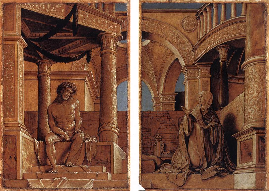 Diptyque avec le Christ et la Mater Dolorosa
