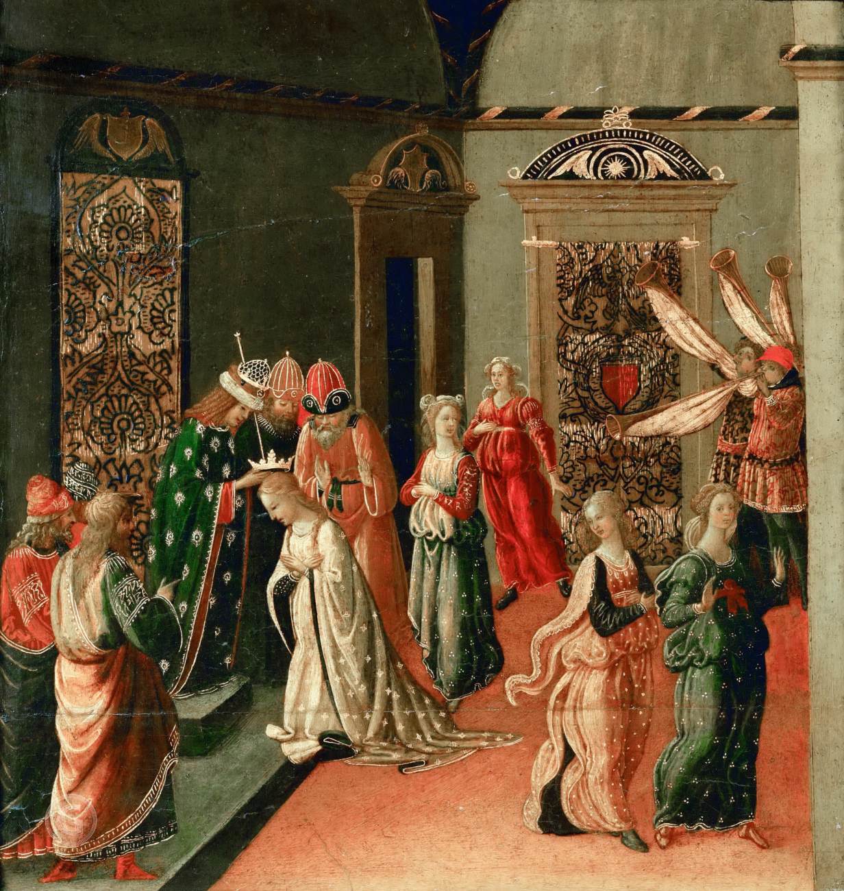 Couronnement d'Esther par Assuérus