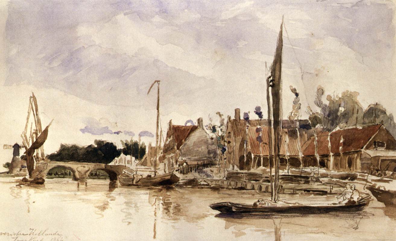 Paysage néerlandais d'Overschie