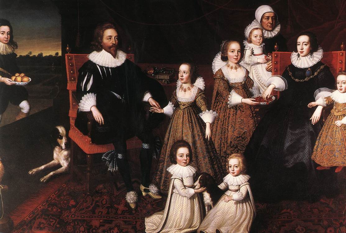 Sir Thomas Lucy et sa famille