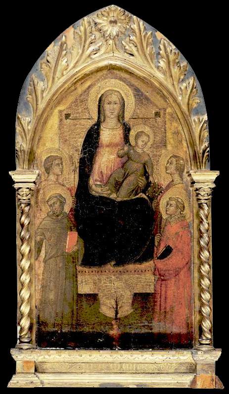 Vierge à l'Enfant avec des saints