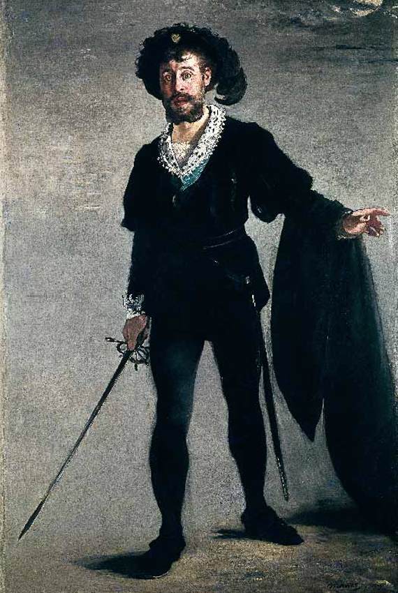 Le chanteur Fauré en Hamlet