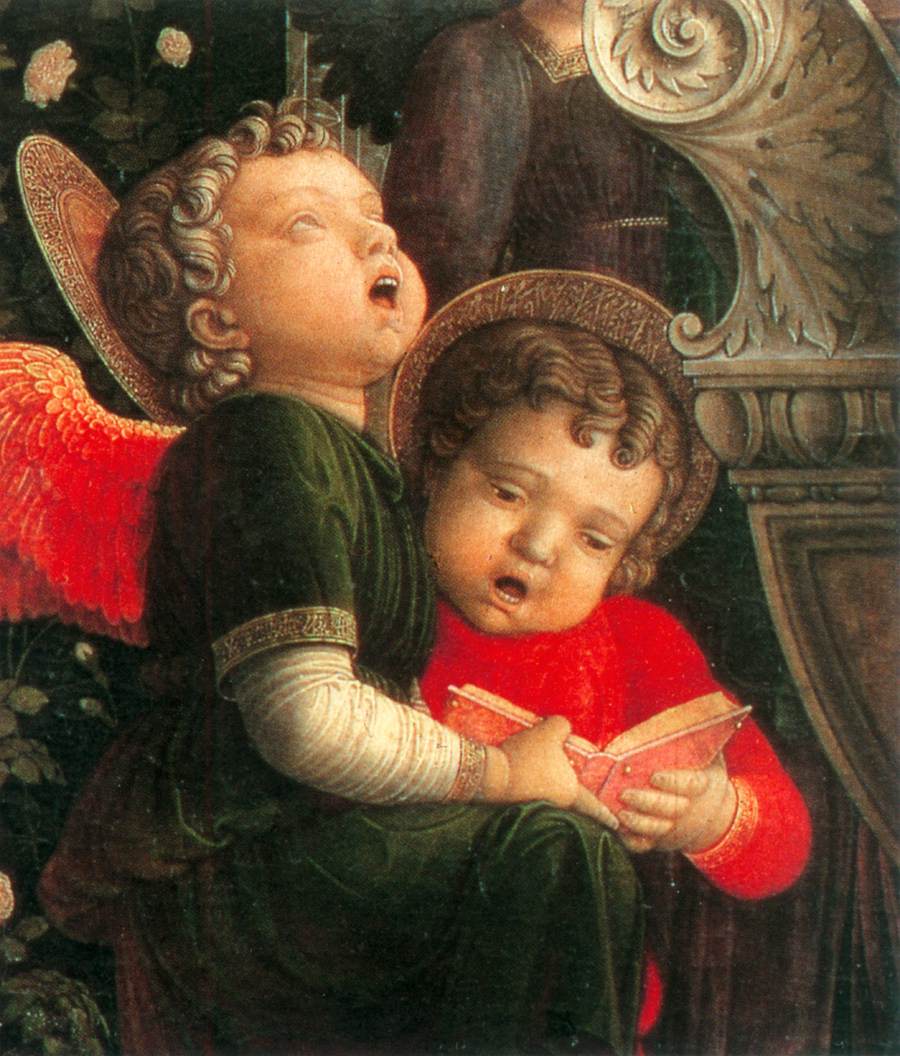 Polyptyque de San Zeno (détail du panneau central)