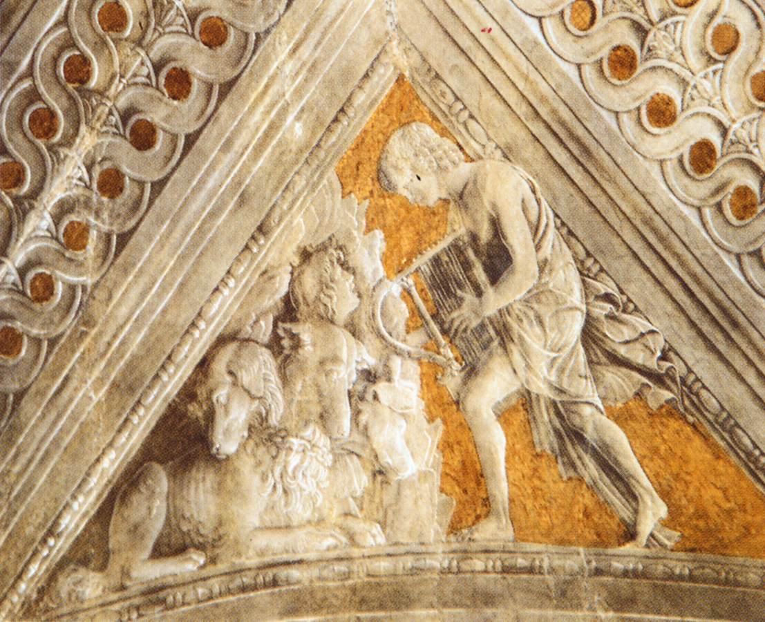 Décoration du plafond (détail)
