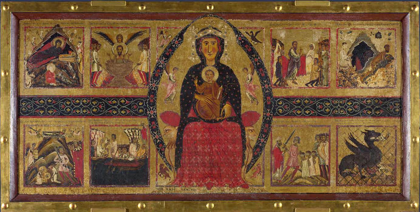 Vierge à l'Enfant en majesté