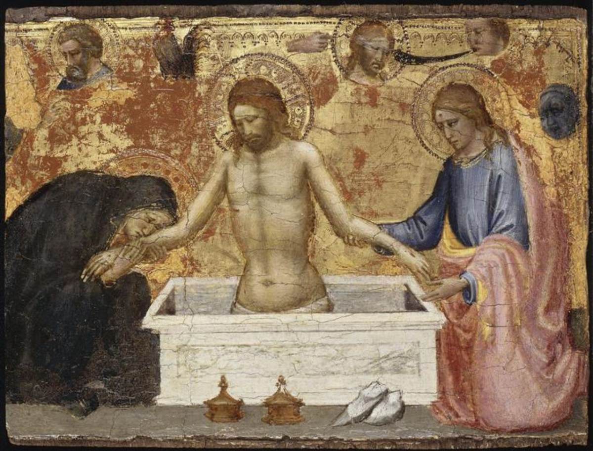 Scènes de la vie du Christ : Le Christ au tombeau