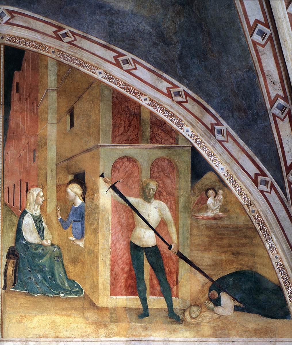 Conversion et décapitation de l'impératrice Faustine