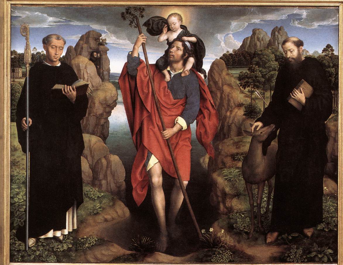 Triptyque de la famille Moreel (panneau central)