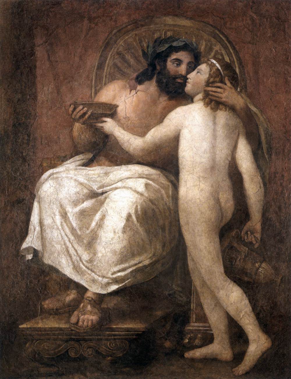 Jupiter et Ganymède