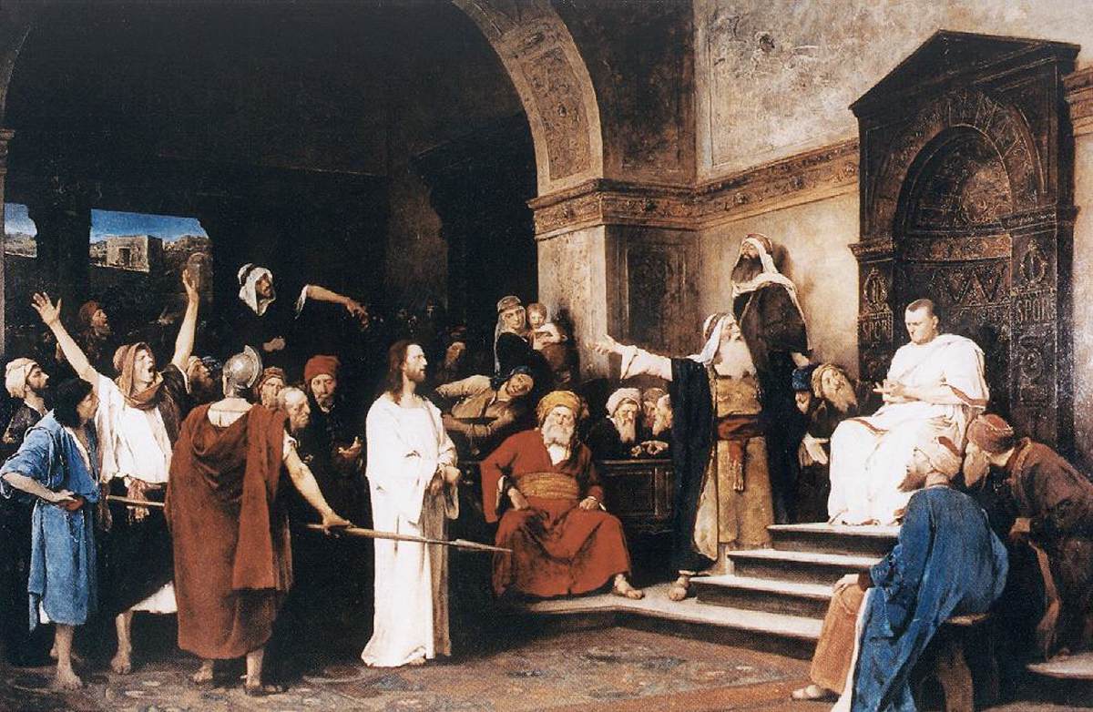 Le Christ devant Pilate