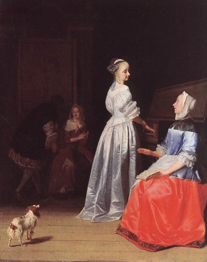 Répétition de la chanson