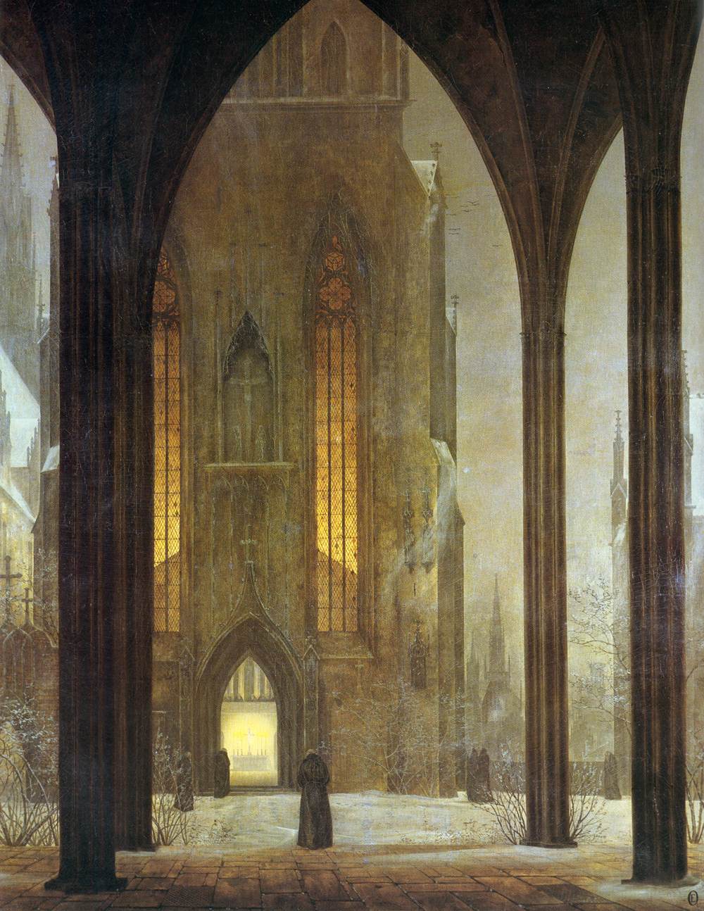 Cathédrale en hiver