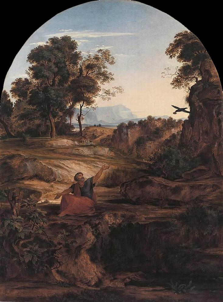 Élie dans le désert