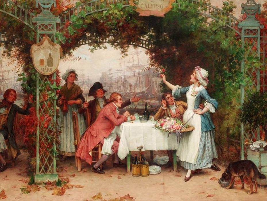 La marchande de fleurs