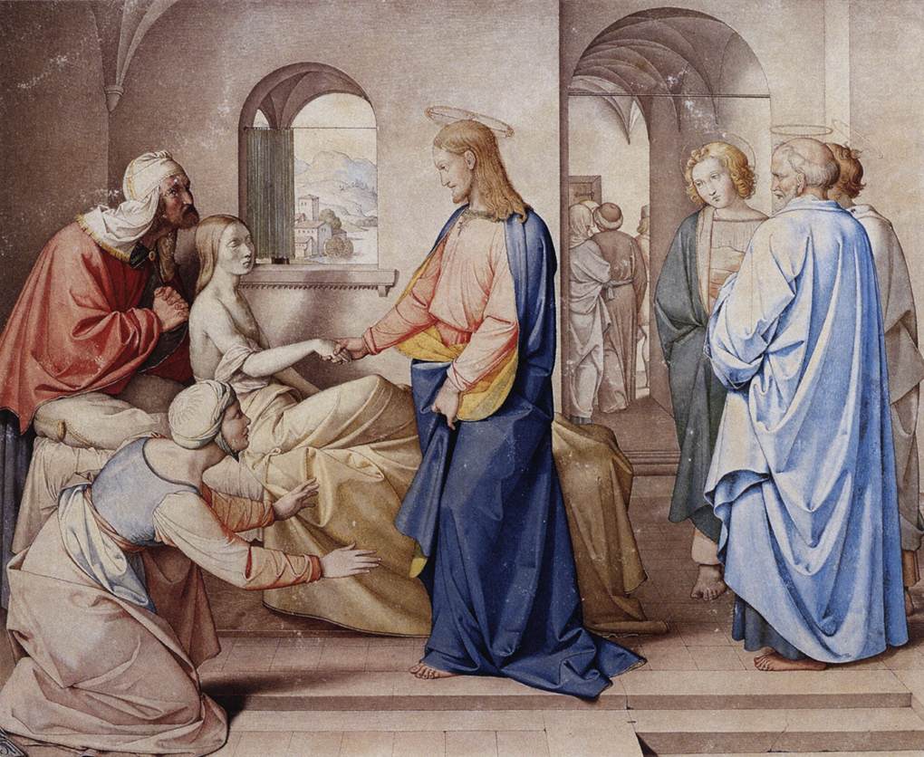 Le Christ ressuscite la fille de Jaïre