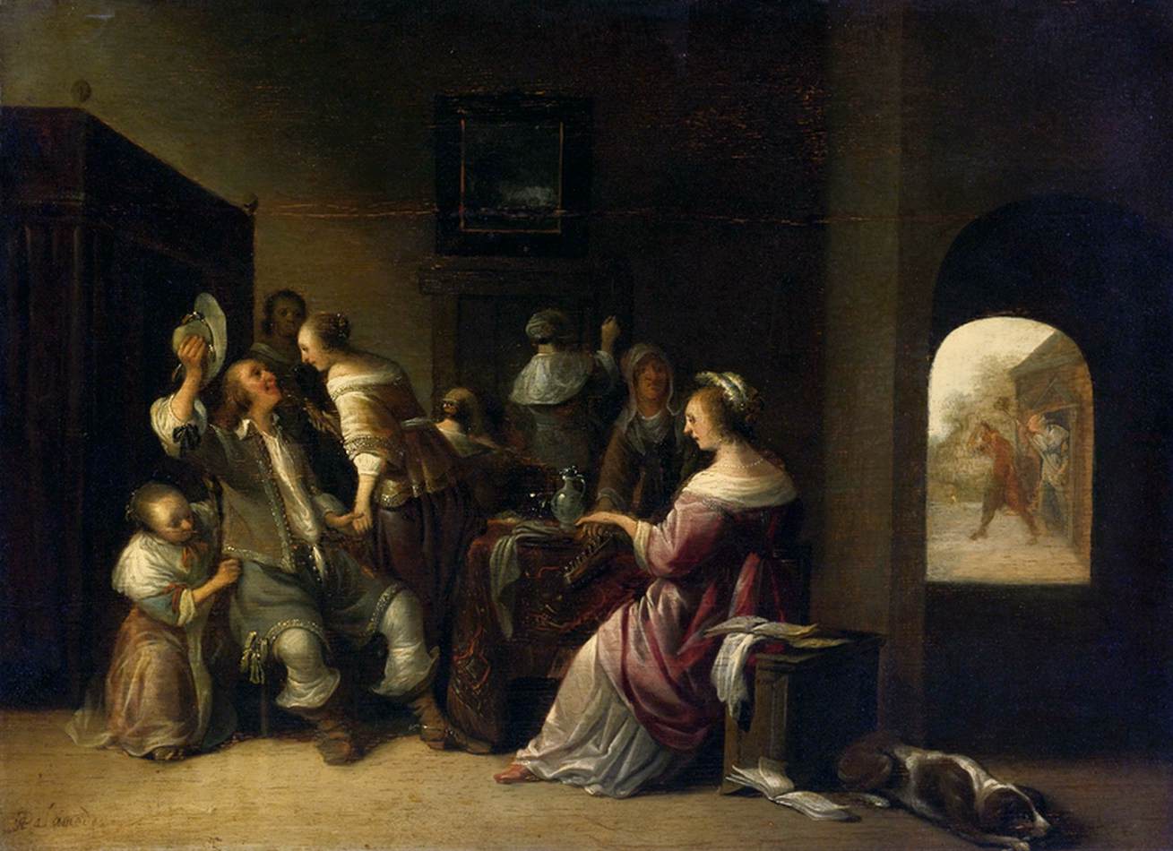 Intérieur de la salle de garde