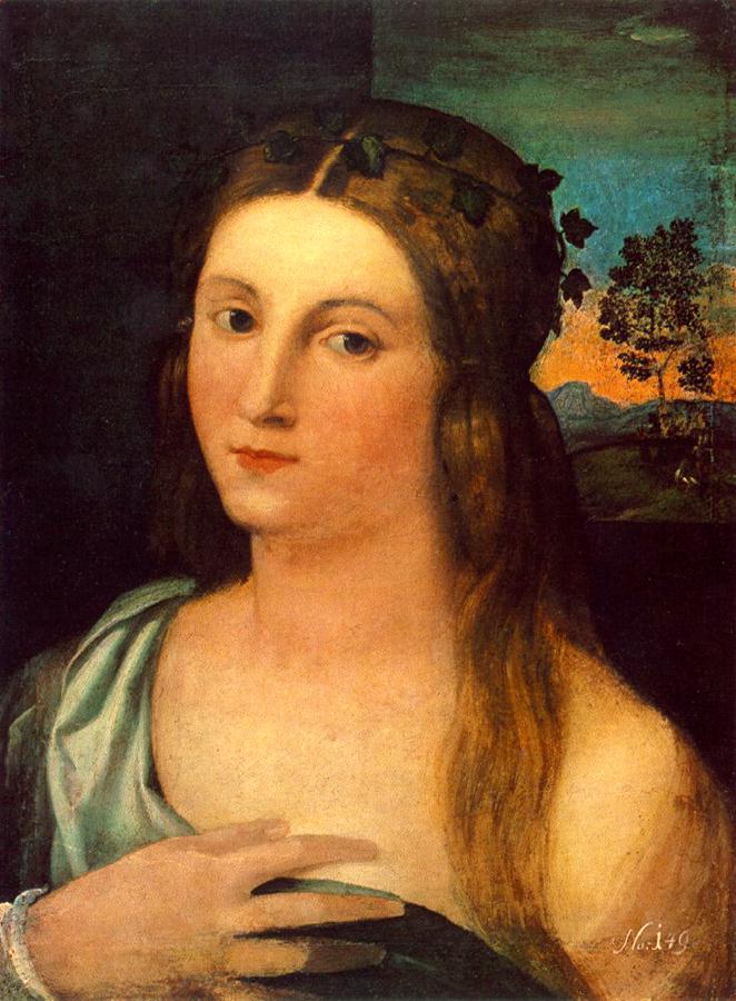 Portrait d'une jeune femme