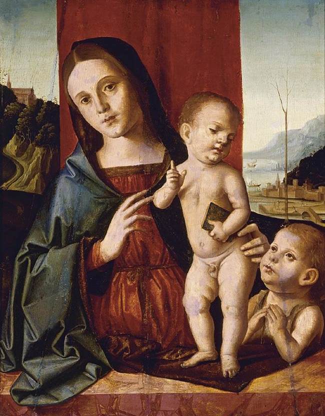 Vierge à l'Enfant avec le jeune saint Jean-Baptiste