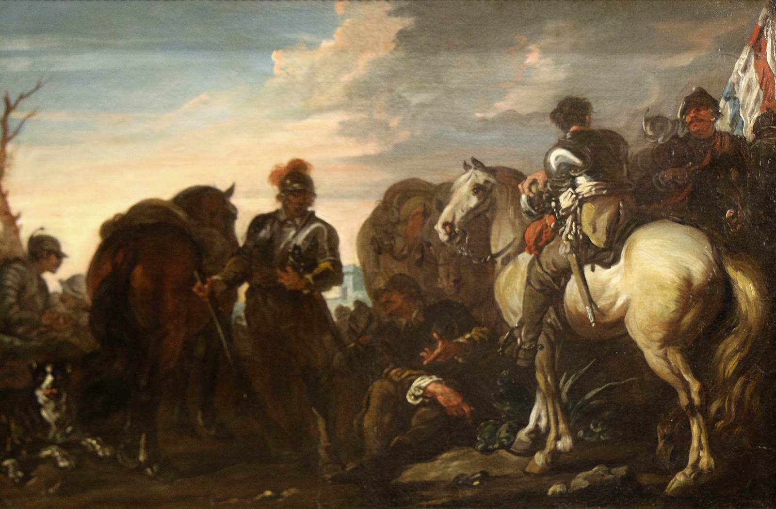Le repos des soldats