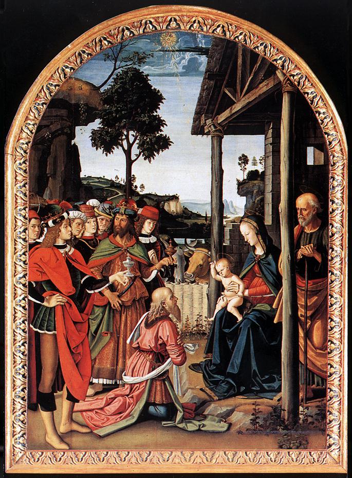 L'Adoration des Mages (Épiphanie)