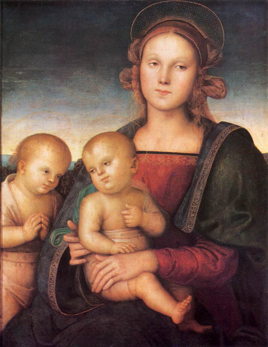 Vierge à l'Enfant et le petit saint Jean-Baptiste