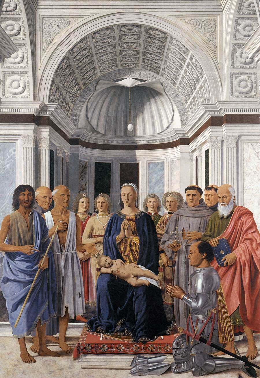 Vierge à l'Enfant avec des saints (Retable Montefeltro)