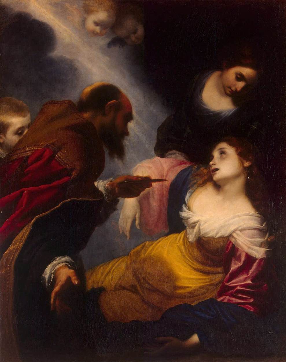 Mort de sainte Pétronille