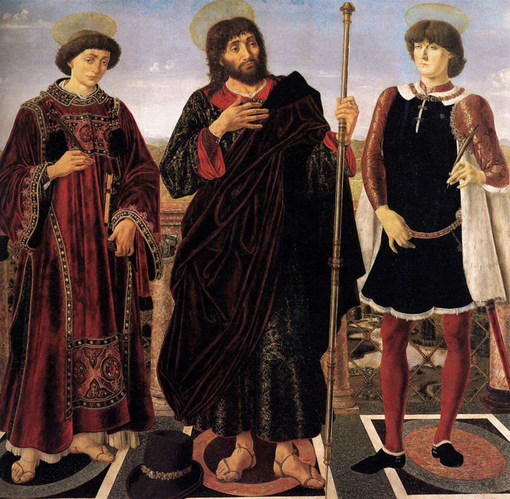 Retable des saints Vincent, Jacques et Eustache