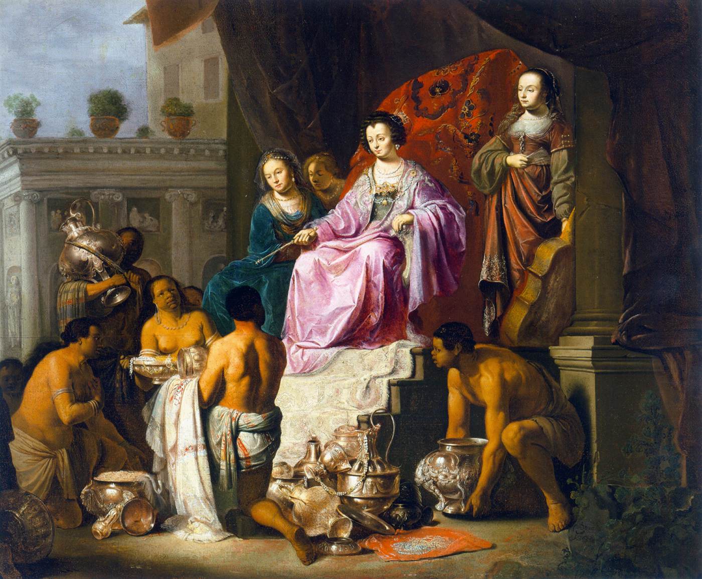 Allégorie du pouvoir colonial