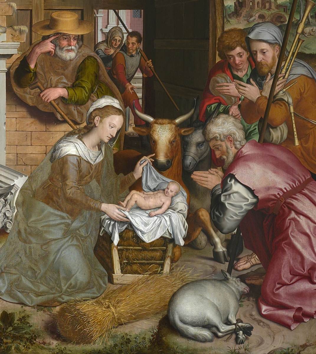 Le triptyque Damhouder (détail du panneau central)
