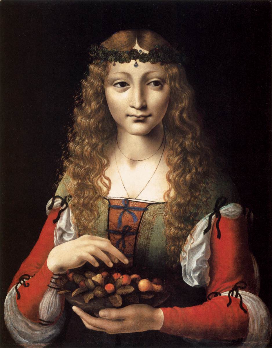Jeune fille aux cerises