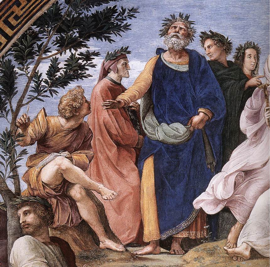 Le Parnasse (détail)