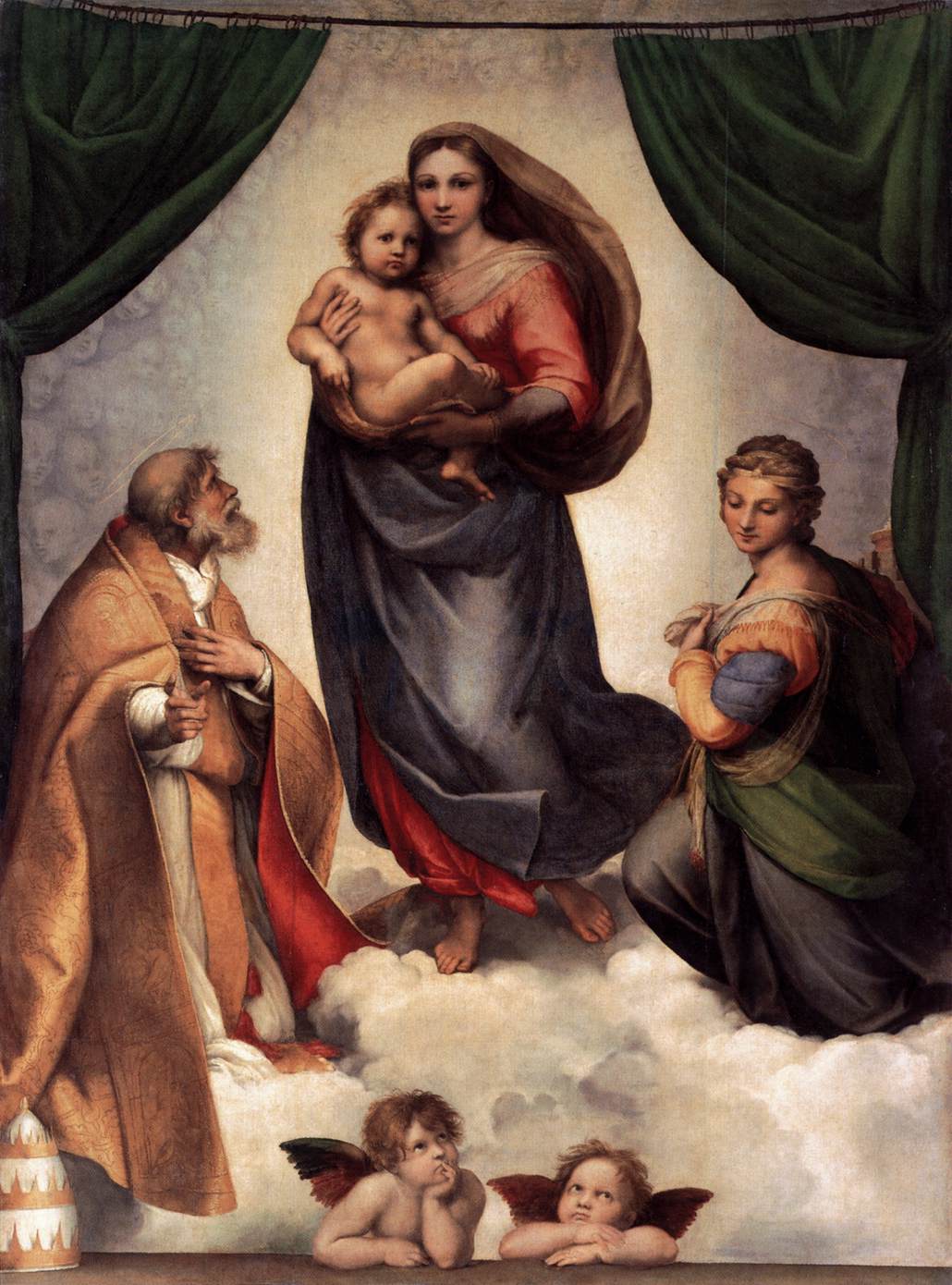 La Vierge de la Sixtine