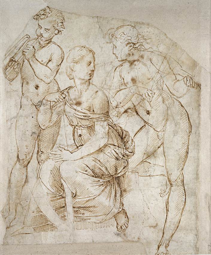 Groupe de musiciens (recto)