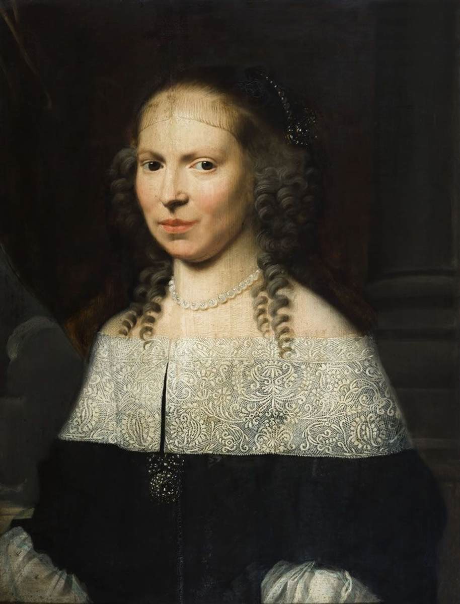 Portrait du portrait d'Anna Goos