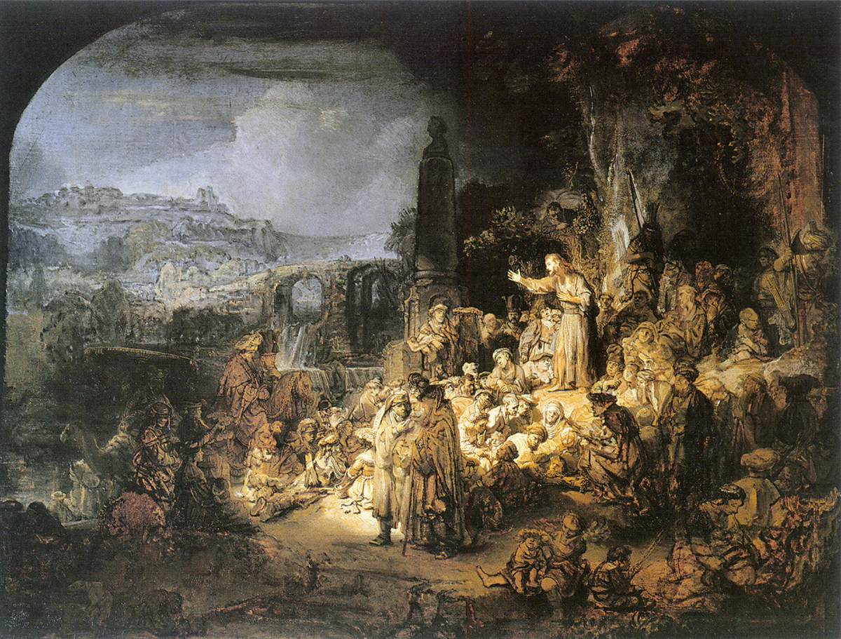 Saint Jean-Baptiste prêchant