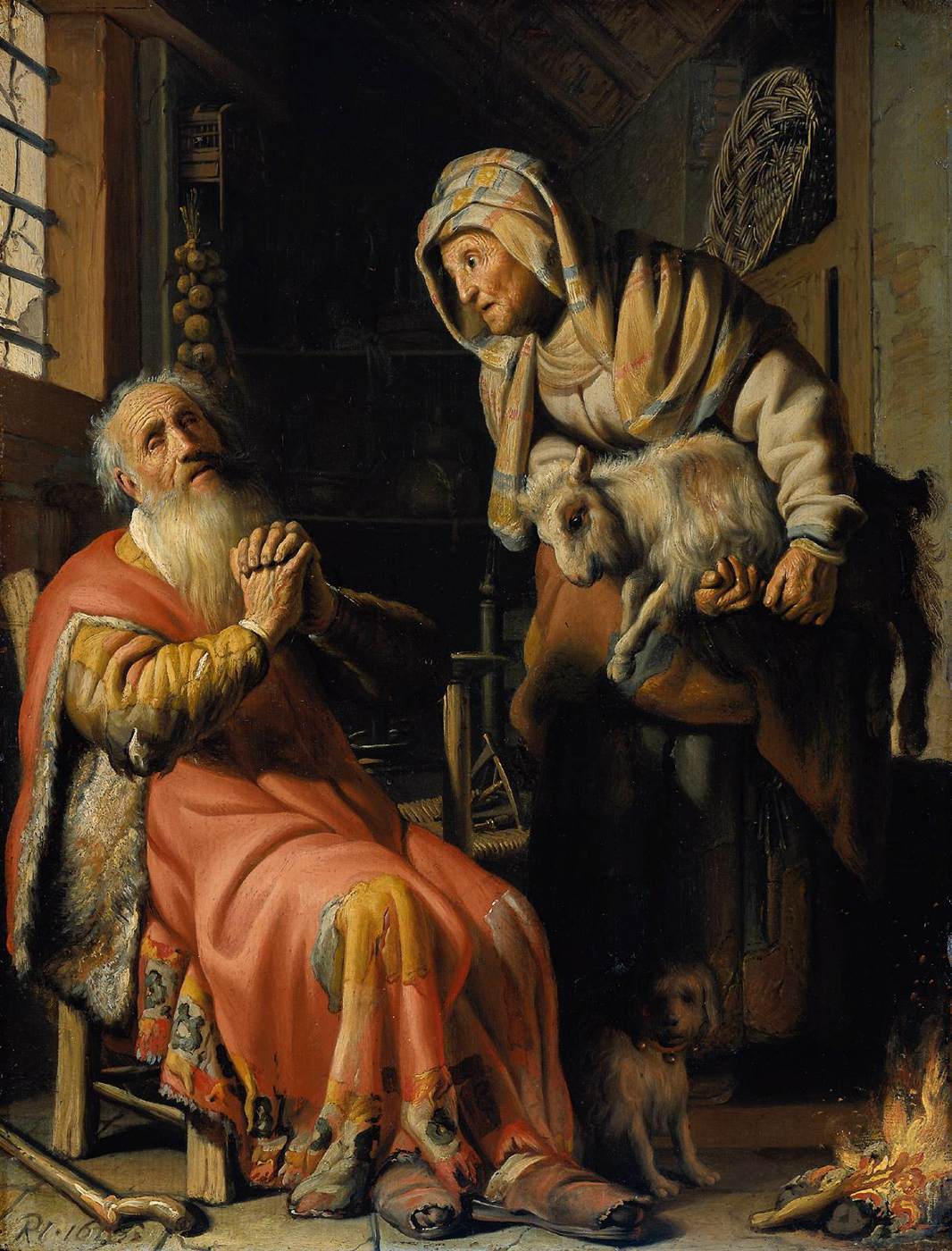 Tobie accusant Anna d'avoir volé le chevreau