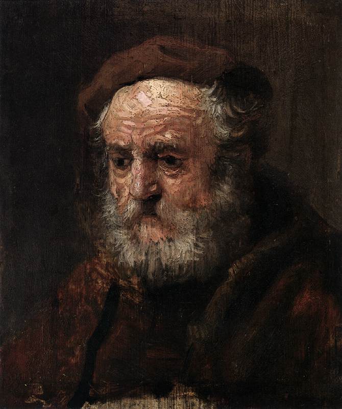 étude Head of an Old Man