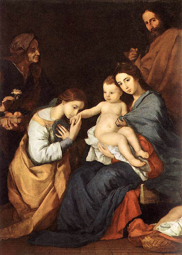 Sainte Famille avec saint François