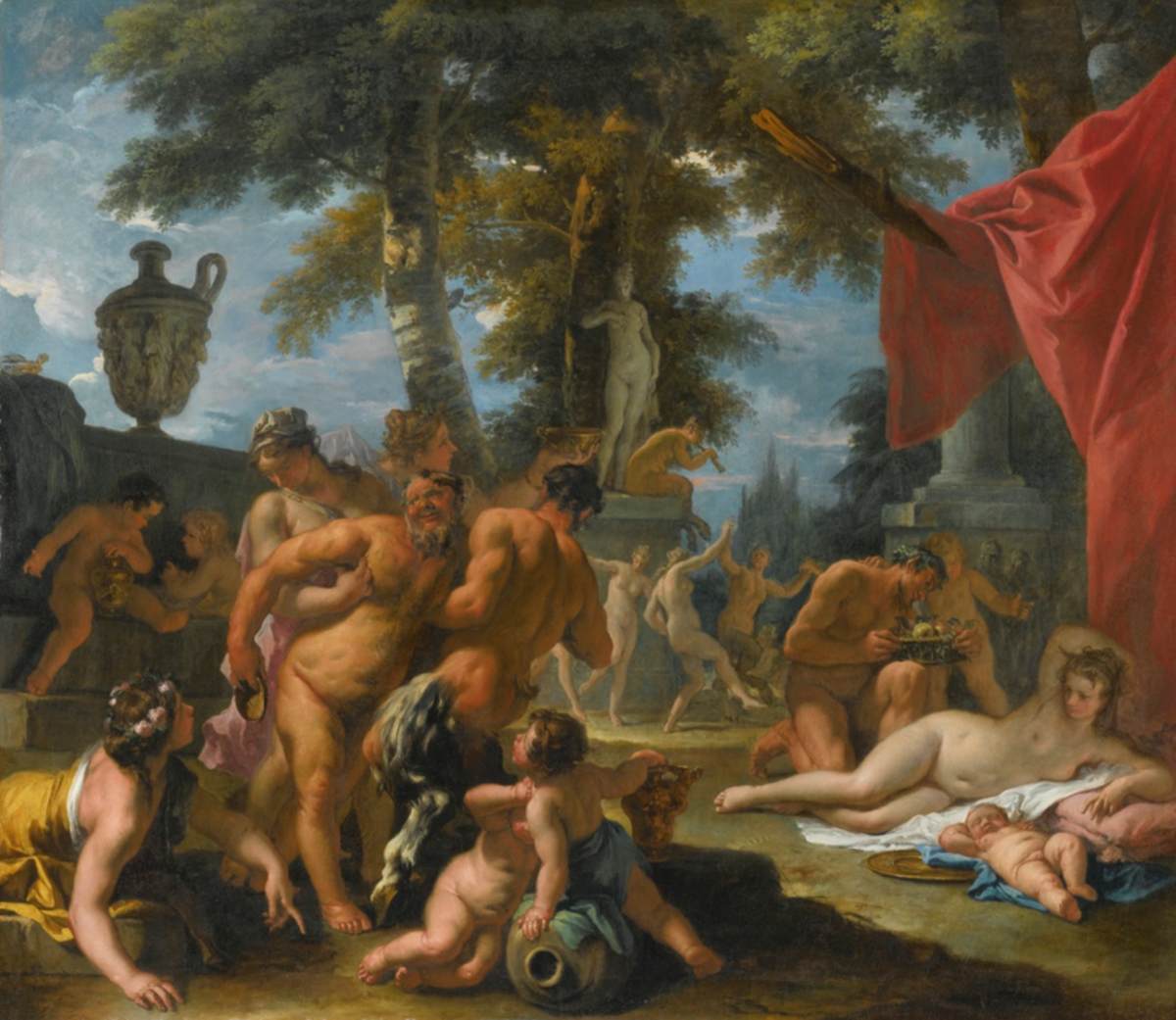 Bacchanale en l'honneur de Pan