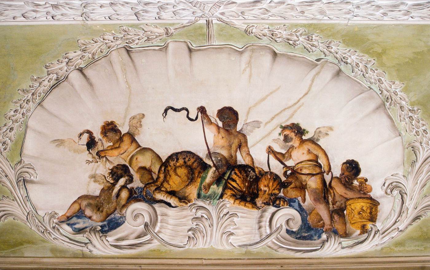 Cupidons jouant