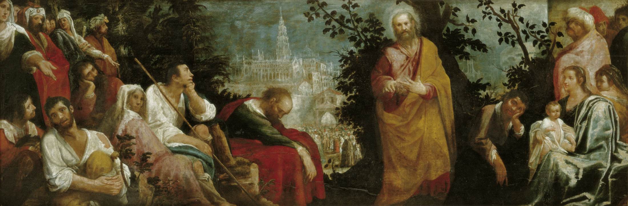 Saint André prêchant
