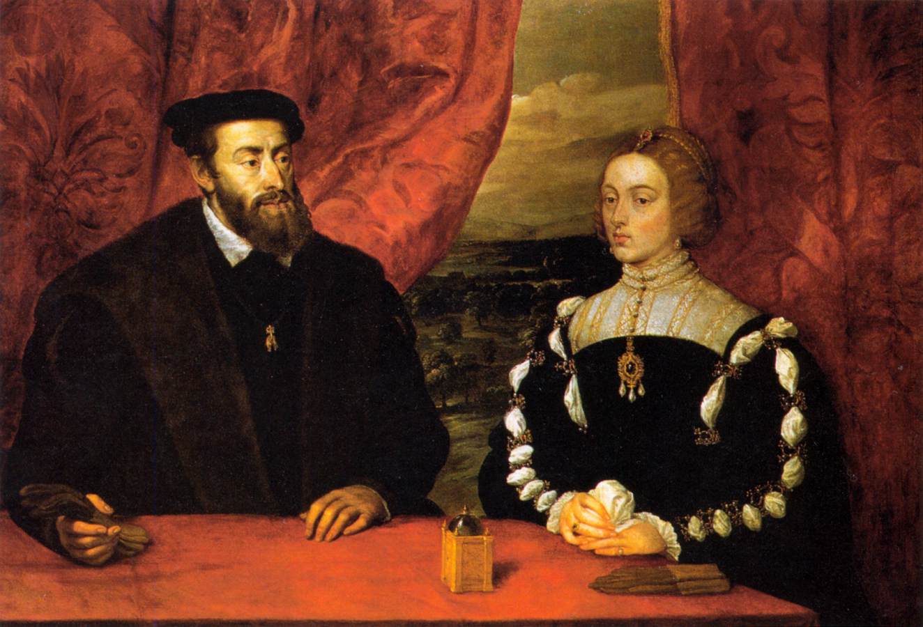 Charles Quint et l'impératrice Isabelle