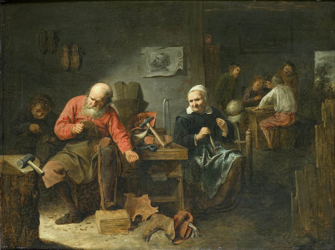 L'atelier du cordonnier