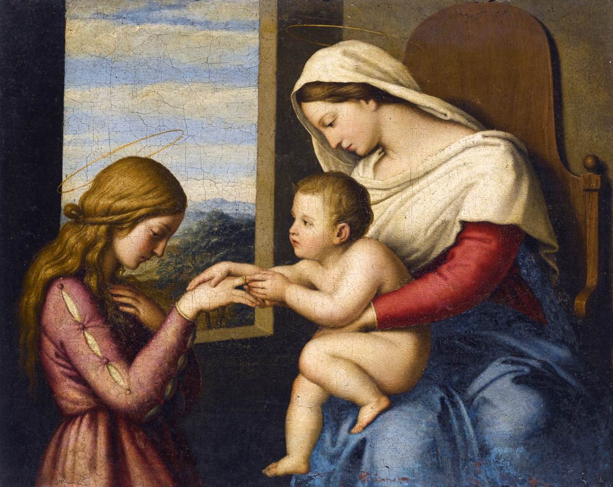 Le Mariage mystique de sainte Catherine